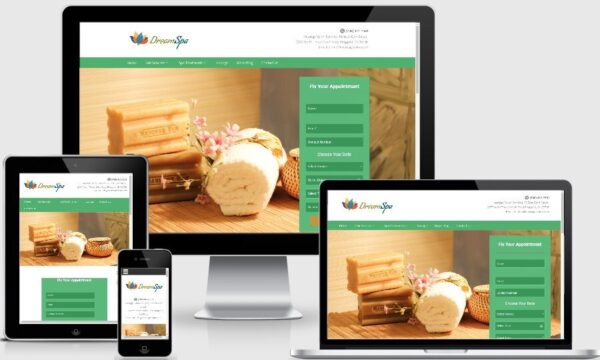 spa webdsite design