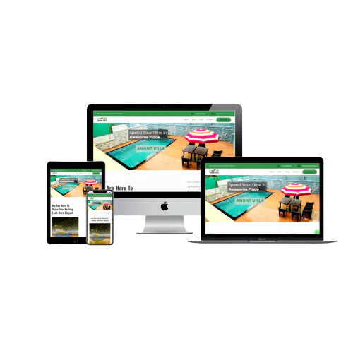 Villa Online Booking website design