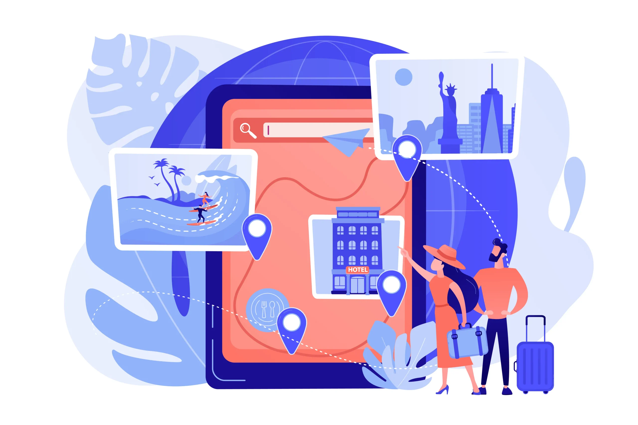 Custom Travel Website Design Solutions