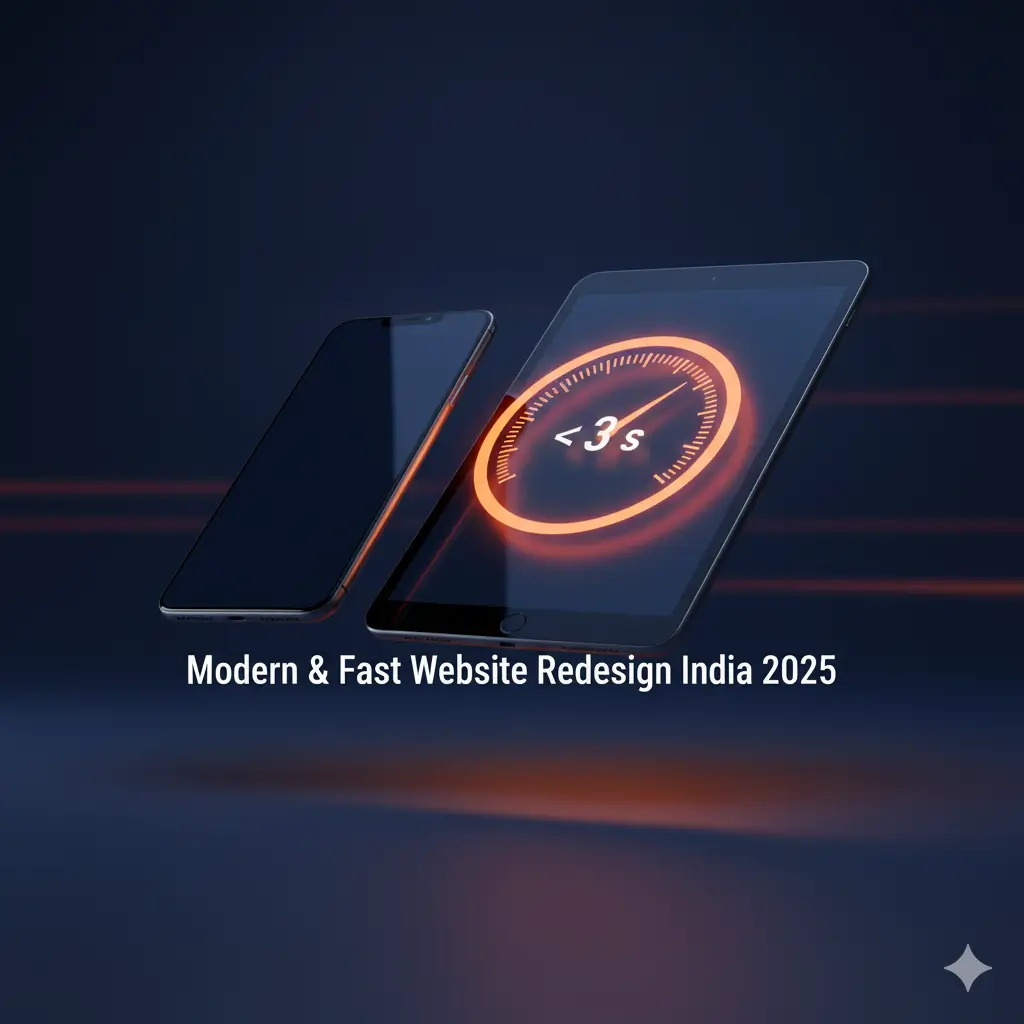 Website Redesign Services India | Modern & Fast 2025. 2 Mobile-First Speed